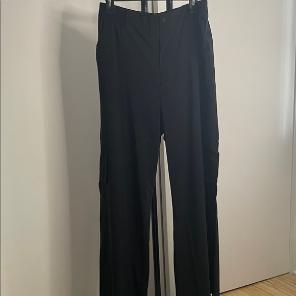 aerie Pants - Aerie Offline Black Wide Leg Pants Sz L